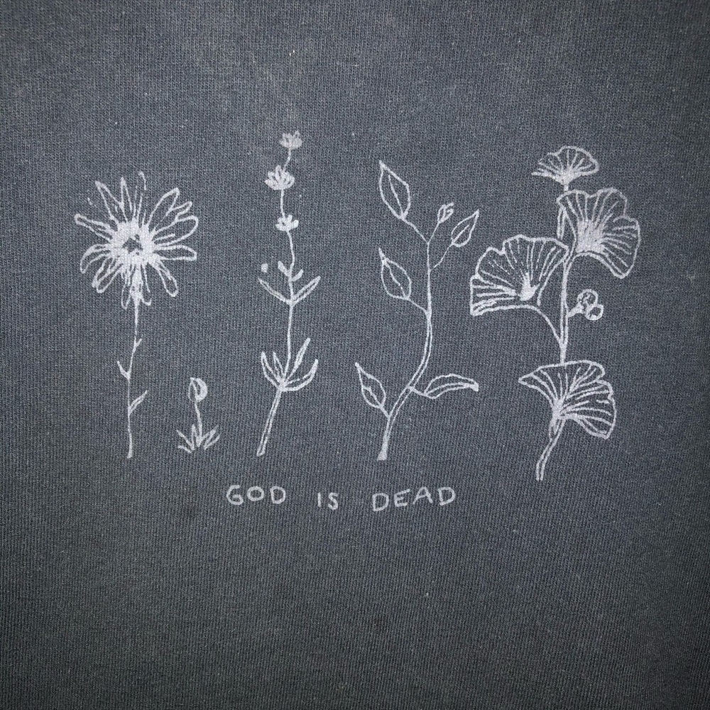 God is Dead Nietzsche T Shirt nihilism punk art